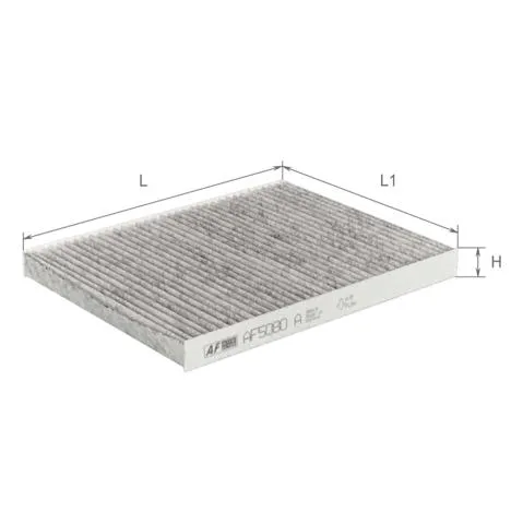 Фільтр салону AF5080A Alpha Filter