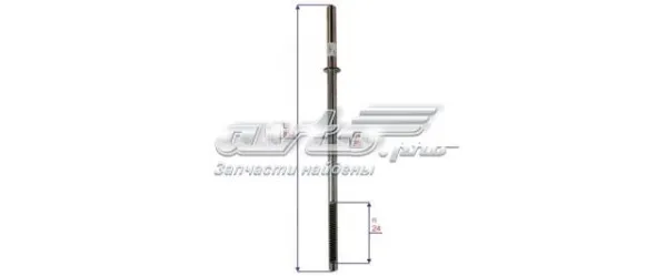 Вал/шток рульової рейки HVZ0061 Motorherz