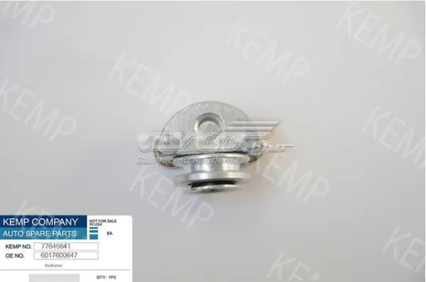 Ролик двері бічної/зсувної, правий верхній 77646641 Kemp