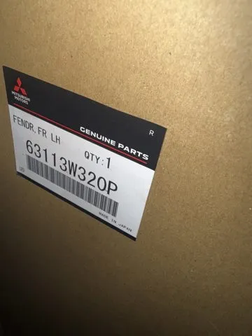Крило переднє ліве 63113W320P Mitsubishi
