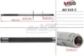 Вал/шток рульової рейки MS GROUP AU215C