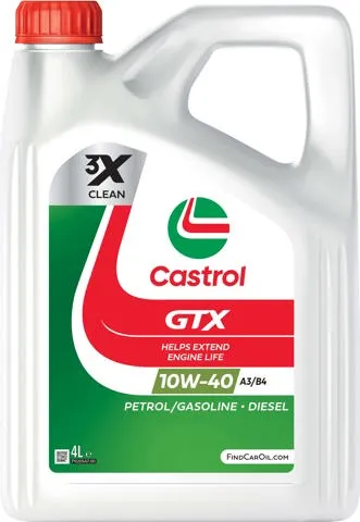 Моторне масло 10W40GTXA3B44L Castrol