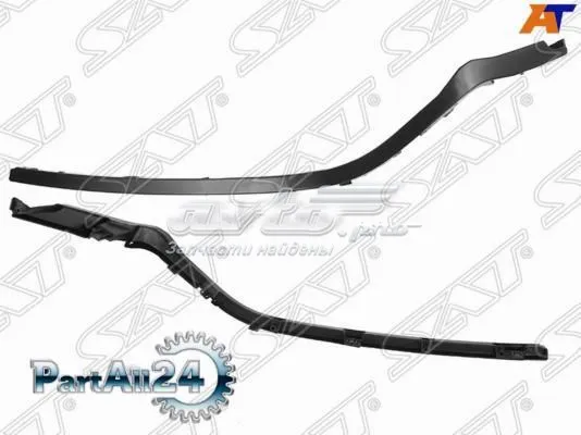 Накладка решітки радіатора ліва G46L50B51 Mazda