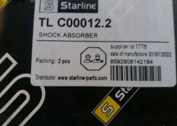 Амортизатор передній STLC000122 Starline