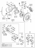 Направляюча супорту переднього, верхня HYUNDAI 581612E000