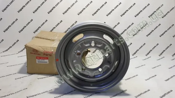 Диск колісний стальний (штампований) K9965125040 Hyundai/Kia