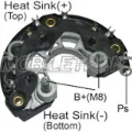 Діодний міст MERCEDES A0011543616