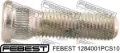Болт маточини FEBEST 1284001PCS10
