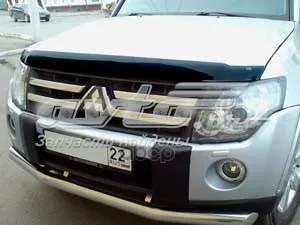 Спойлер капота на Mitsubishi Pajero IV SHORT V80