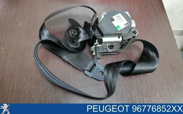 Пасок безпеки передній правий 96776852XX Peugeot/Citroen