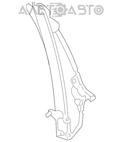 Склопідйомник передньої лівої двері TK4859590A Mazda