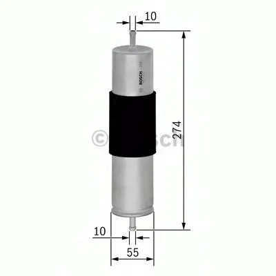 Паливний фільтр 450906450 Bosch