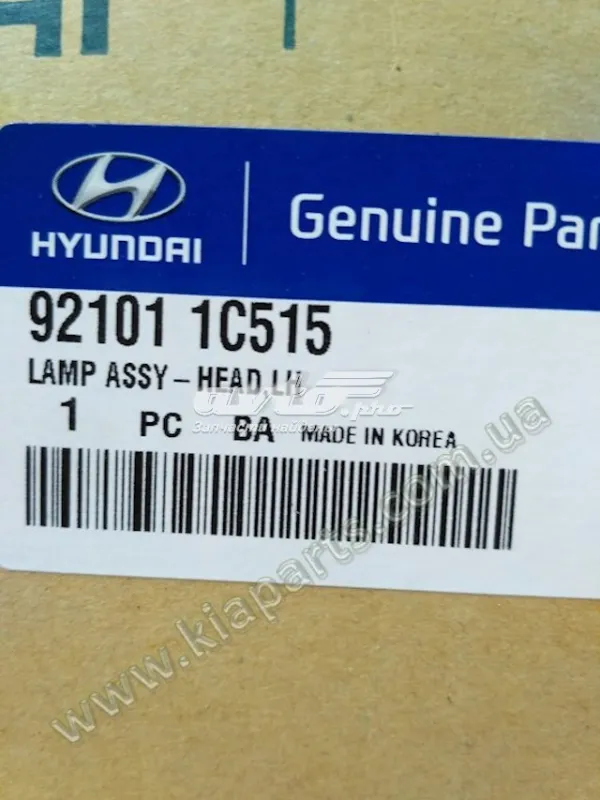 Фара ліва 921012C031 Hyundai/Kia
