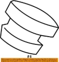 Подушка корпусу повітряного фільтра OPEL 0835951