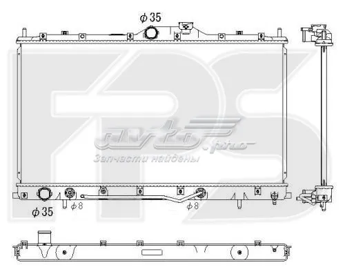 Радіатор FP48A144KY Koyorad