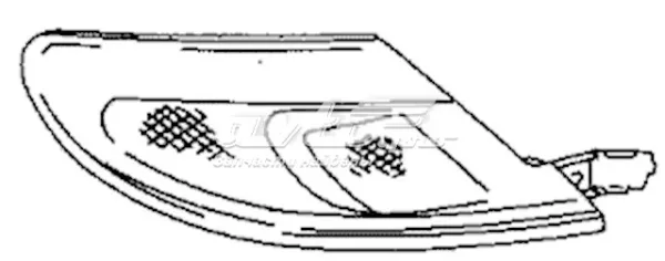 Габарит передній правий 8161120390 Toyota