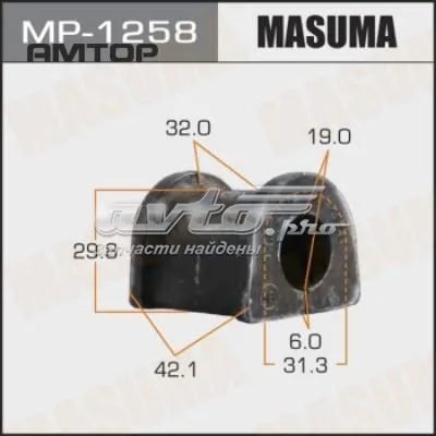 Втулка стабілізатора заднього MP1258 Masuma