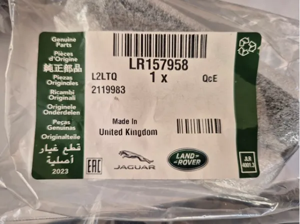  LR157958 Land Rover