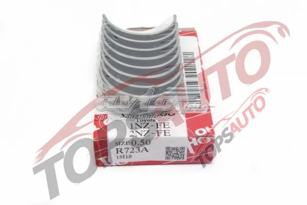 Вкладиші колінвала, шатунні, комплект, 2-й ремонт (+0,50) R723A050 Taiho