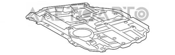 Захист двигуна 5141012091 Toyota