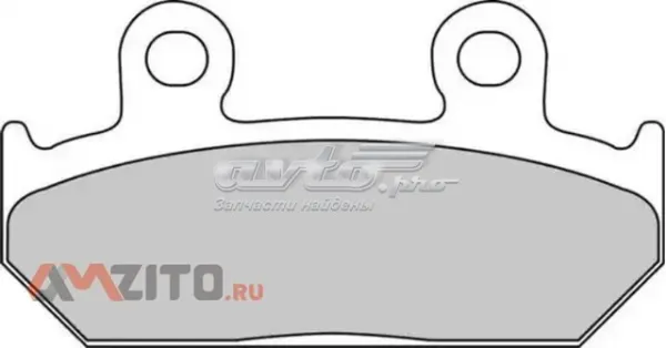 Передні тормозні колодки FDB462P Ferodo