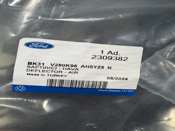 Розширювач заднього крила, правий BK31V280K96AH5YZ9 Ford