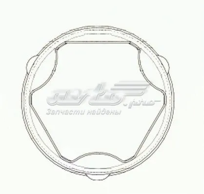 Пильник ШРКШа внутрішній лівий 0036388 GKN-Spidan