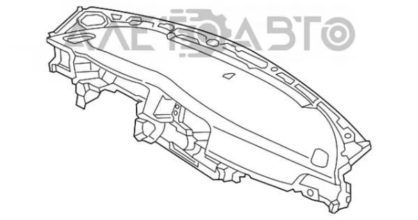 Панель приладів торпеди 84710D5001WK Hyundai/Kia