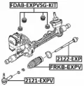 Пильник рульової рейки FORD AA5Z3332A