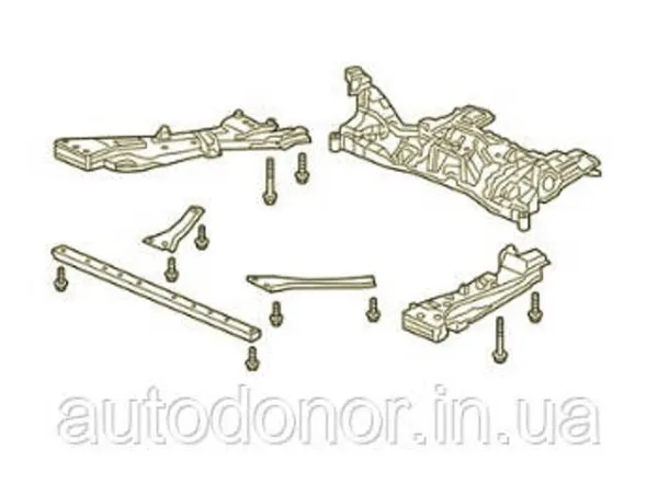 Підрамник передній 50200TRWA00 Honda