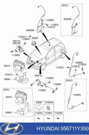 956711Y350 HYUNDAI