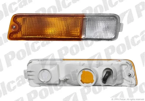 Габарит (покажчик повороту) в бампері, лівий 527719E Polcar