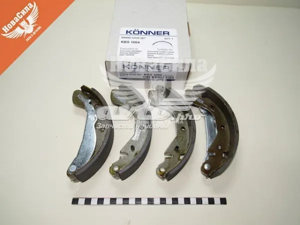 Колодки гальмові задні, барабанні KBS1004 Konner
