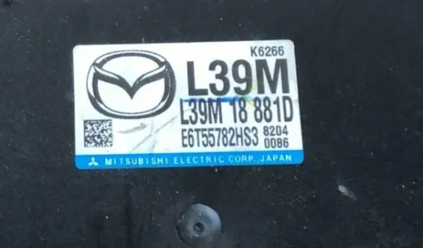 Електронний блок керування двигуном L39M18881D Mazda