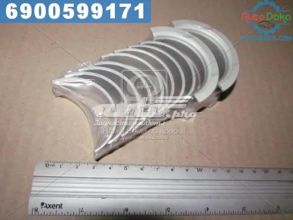 Вкладиші колінвала, корінні, комплект, 2-й ремонт (+0,50) M060H050 Taiho
