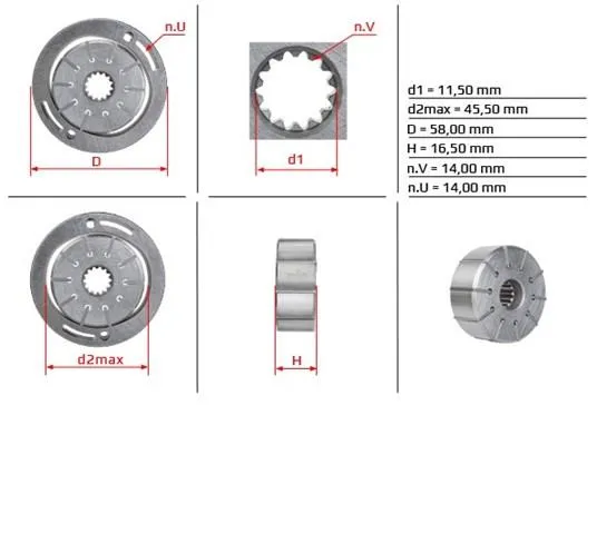 Насос ГУР 8200222586 Renault (RVI)