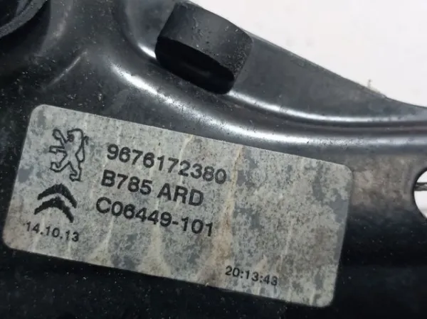 Механізм склопідіймача двері задньої, правої 9676172380 Peugeot/Citroen