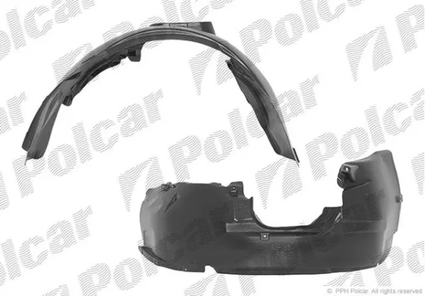 Підкрилок передній лівий 1411FL1 Polcar