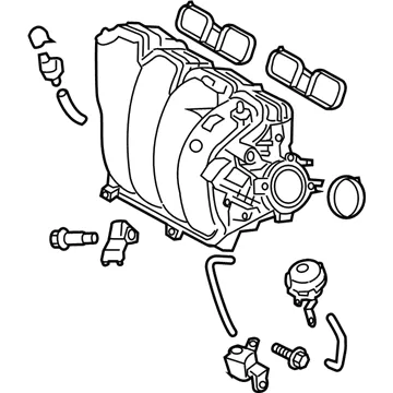 Впускний колектор 283102E000 Hyundai/Kia