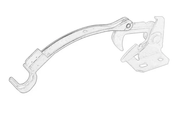 Язичок відкривання капота 9678334080 Peugeot/Citroen