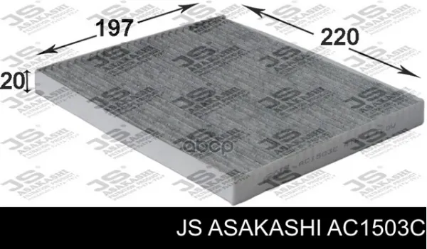 Фільтр салону AC1503C JS Asakashi