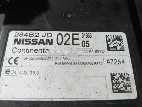  284B2JD02E Nissan/Infiniti