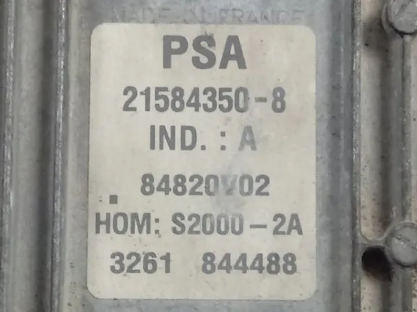  9651500880 Peugeot/Citroen