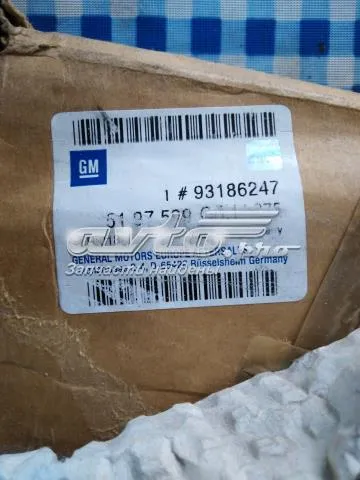 Важіль фіксації ременя безпеки, лівий 93186247 General Motors