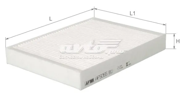 Фільтр салону AF5055 Alpha Filter