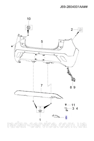  J692804521 Chery