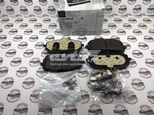 Передні тормозні колодки A0004207200 Mercedes