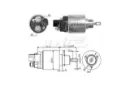 Реле втягуюче стартера TOYOTA 281500B010 Реле втягуюче стартера TOYOTA 281500B010