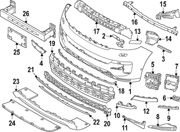 540123554LML Land Rover