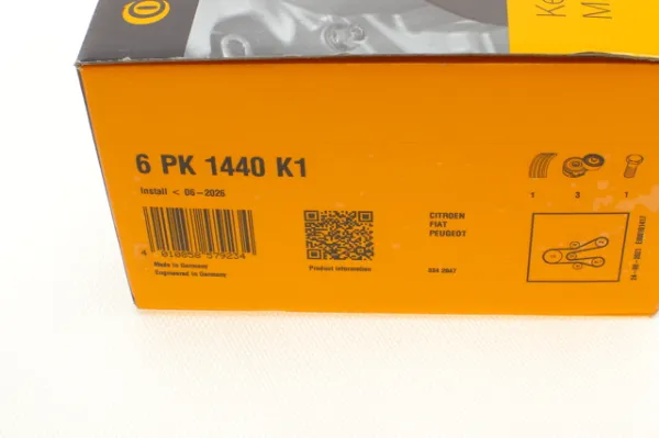 Ремінь приводний, агрегатів, комплект 6PK1440K1 Continental/Siemens